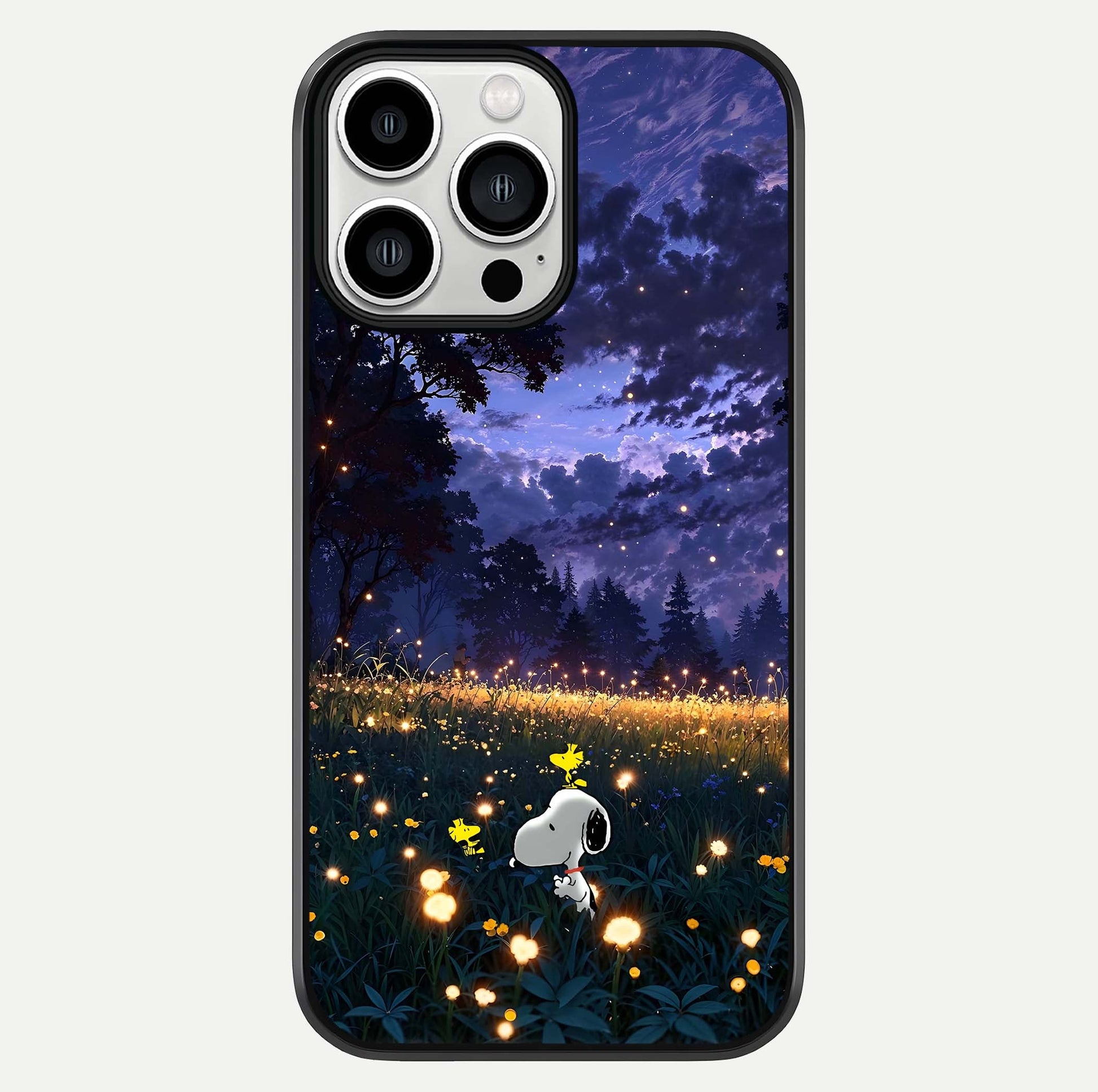 Firefly Meadow Magic Glass Case For iPhone 13 Pro Max by Custom World