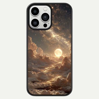 Golden Sky Dream Glass Case For iPhone 13 Pro Max by Custom World