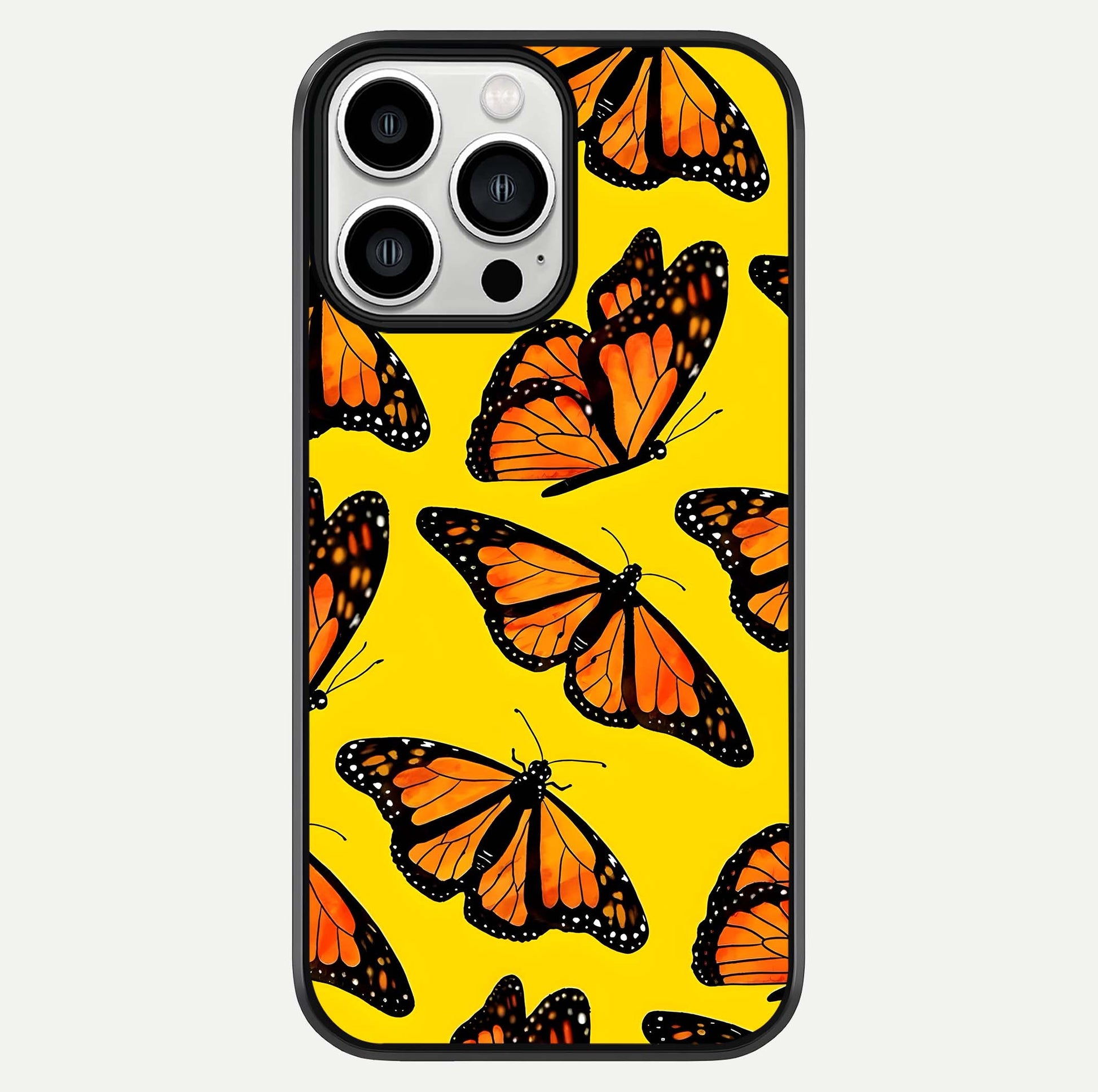 Golden Wing Flight Glass Case For iPhone 13 Pro Max by Custom World
