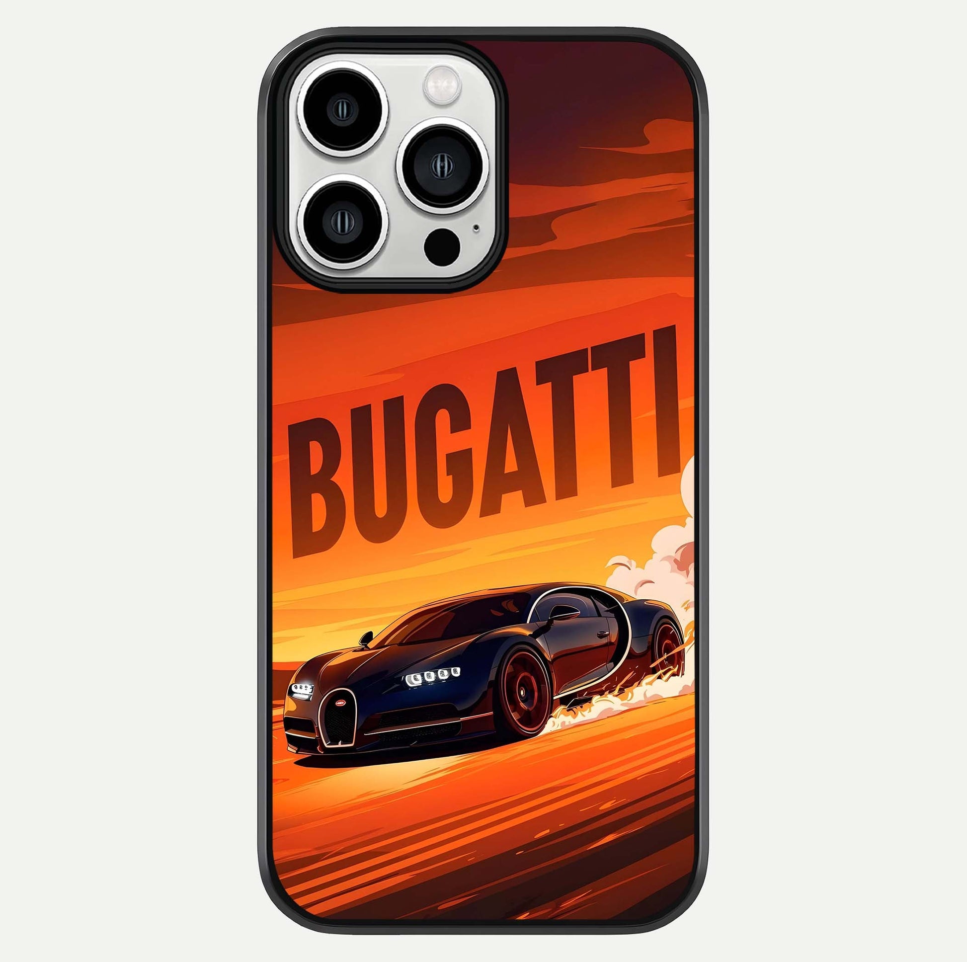 Inferno Bugatti Storm Glass Case For iPhone 13 Pro Max by Custom World