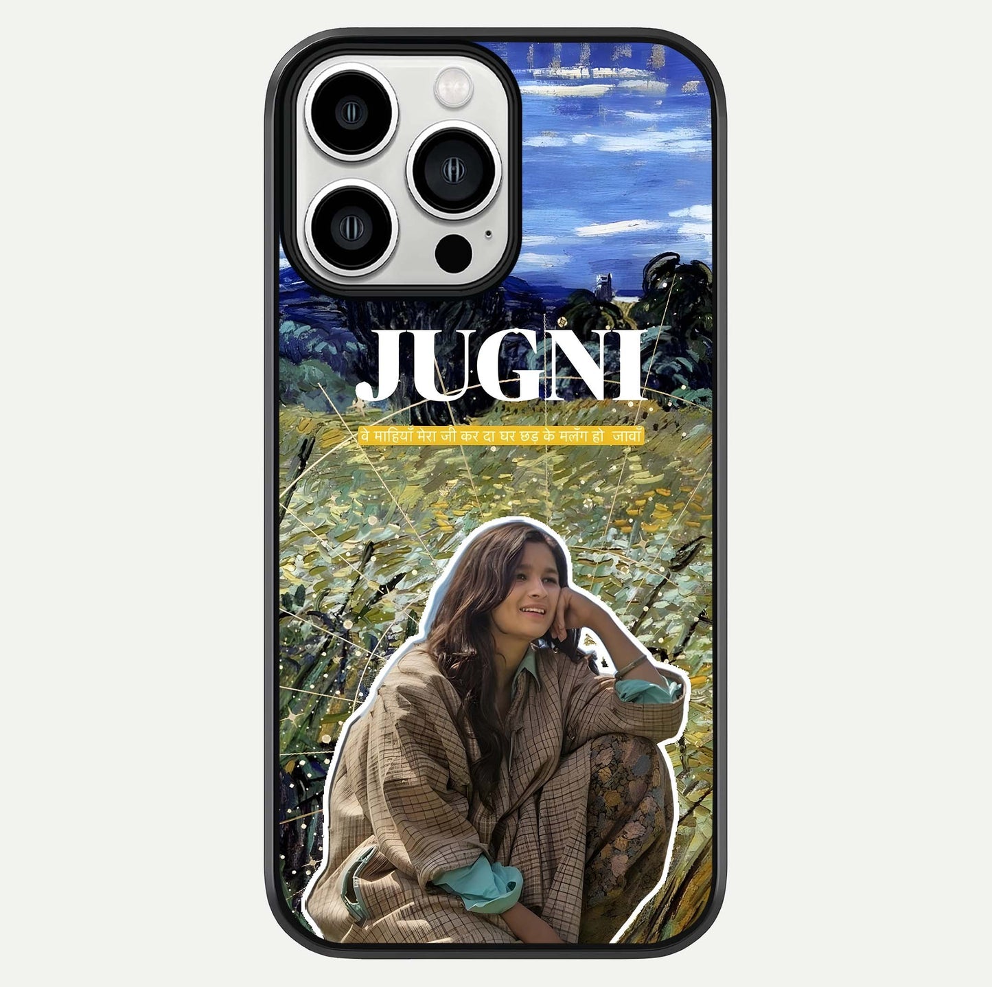 Jugni Soul Vibes Glass Case For iPhone 13 Pro Max by Custom World