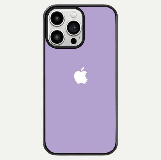Lavender Soft Minimal Glass Case For iPhone 13 Pro Max by Custom World