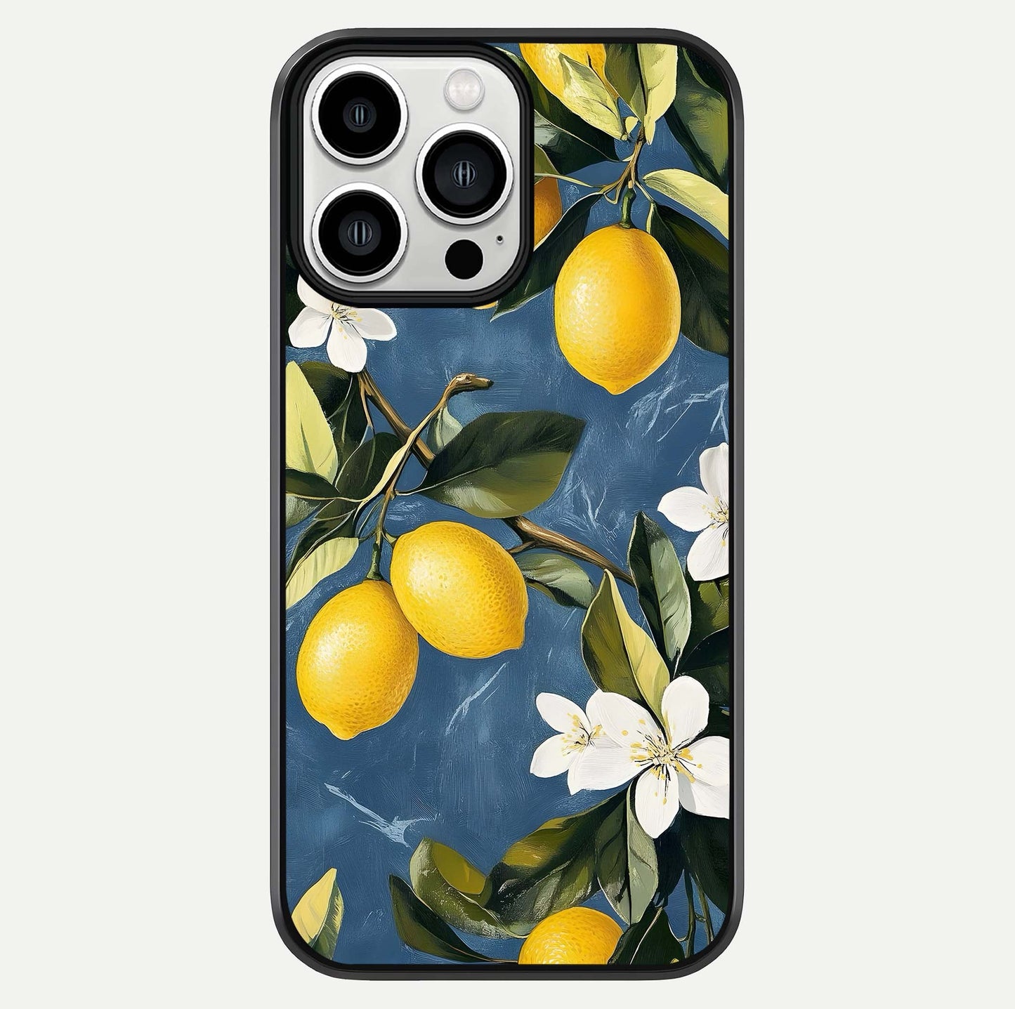 Lemon Dream Garden Glass Case For iPhone 13 Pro Max by Custom World