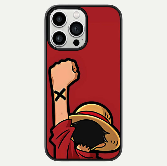 Luffy X Spirit Glass Case For iPhone 13 Pro Max by Custom World