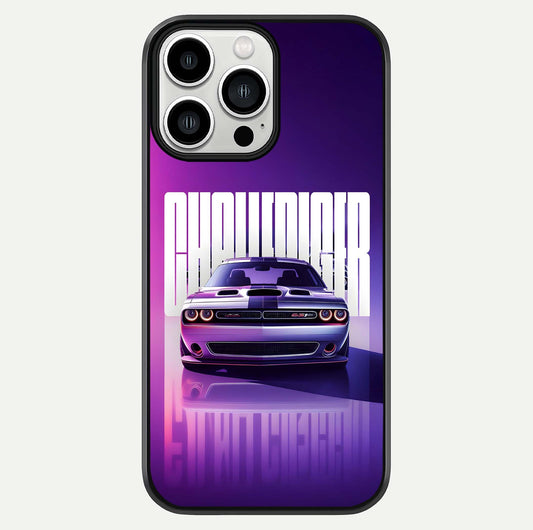 Midnight Muscle Ride Glass Case For iPhone 13 Pro Max by Custom World