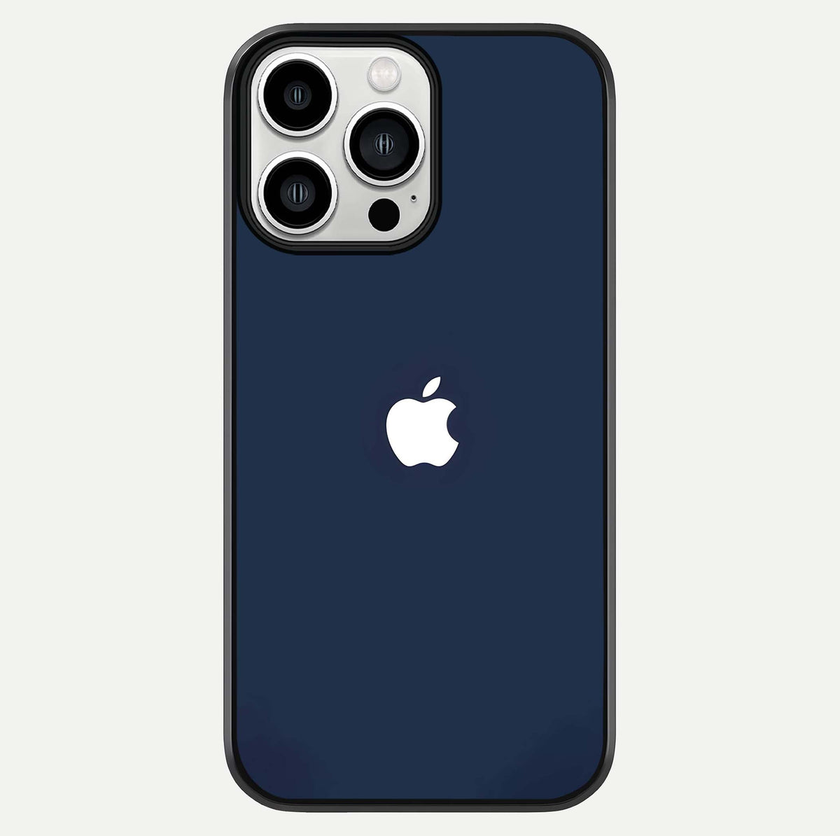Minimal Apple Night Glass Case For iPhone 13 Pro Max by Custom World