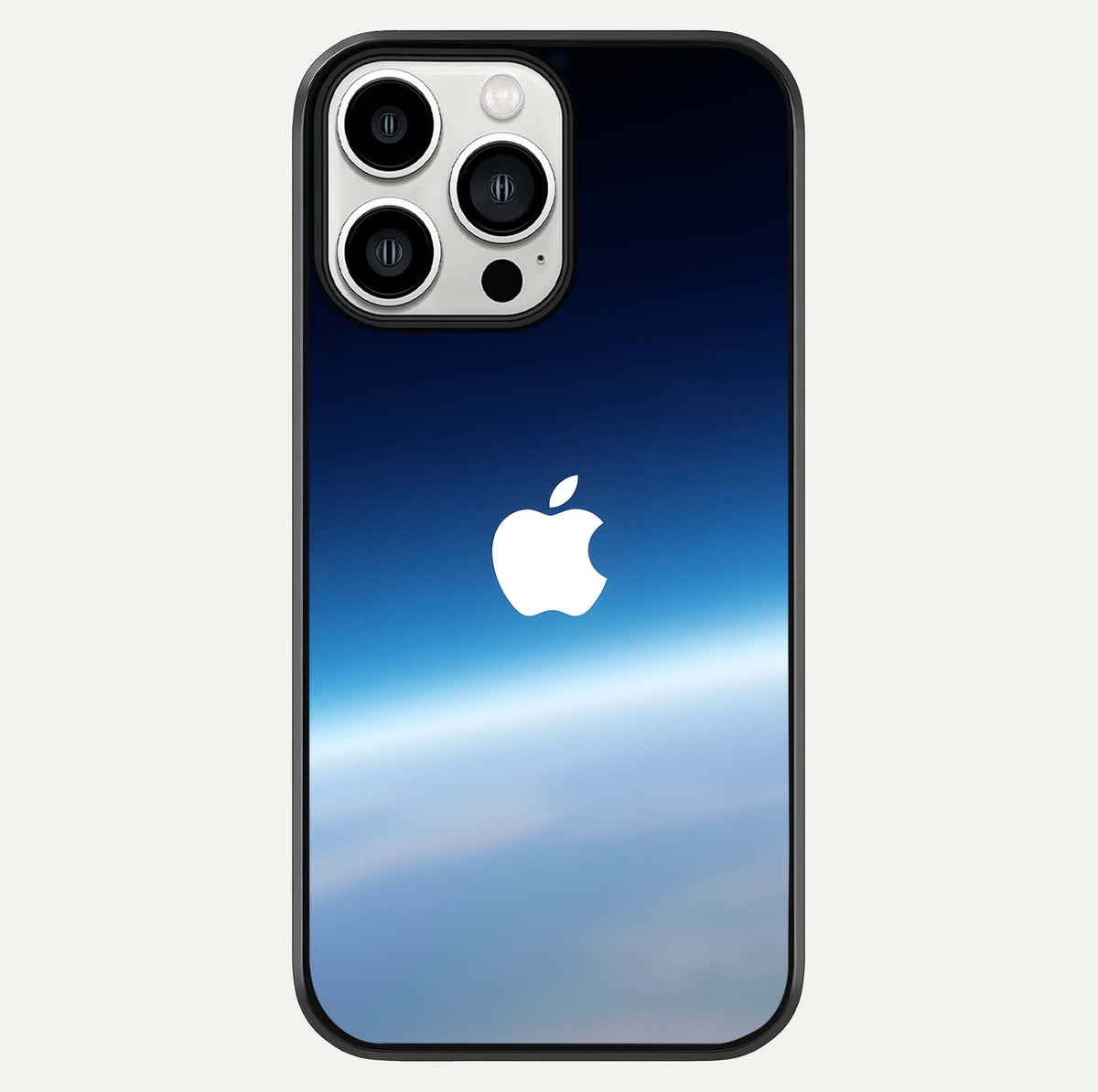 Minimal Apple Sky Glass Case For iPhone 13 Pro Max by Custom World