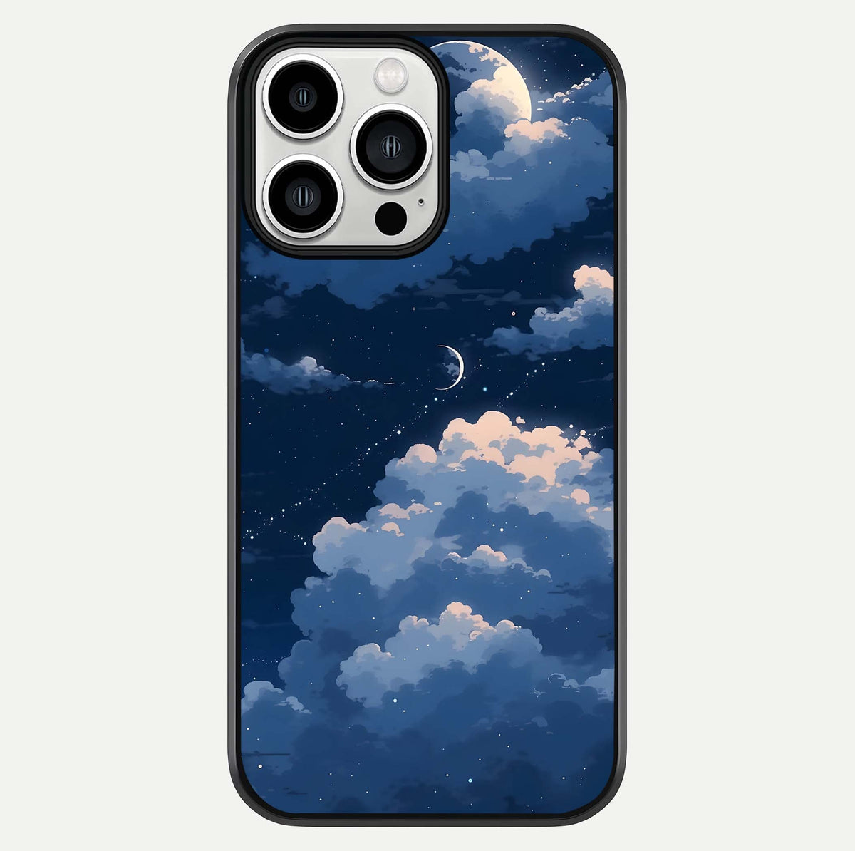 Moon Dream Haze Glass Case For iPhone 13 Pro Max by Custom World