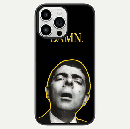 Mr Bean Damn Glass Case For iPhone 13 Pro Max by Custom World