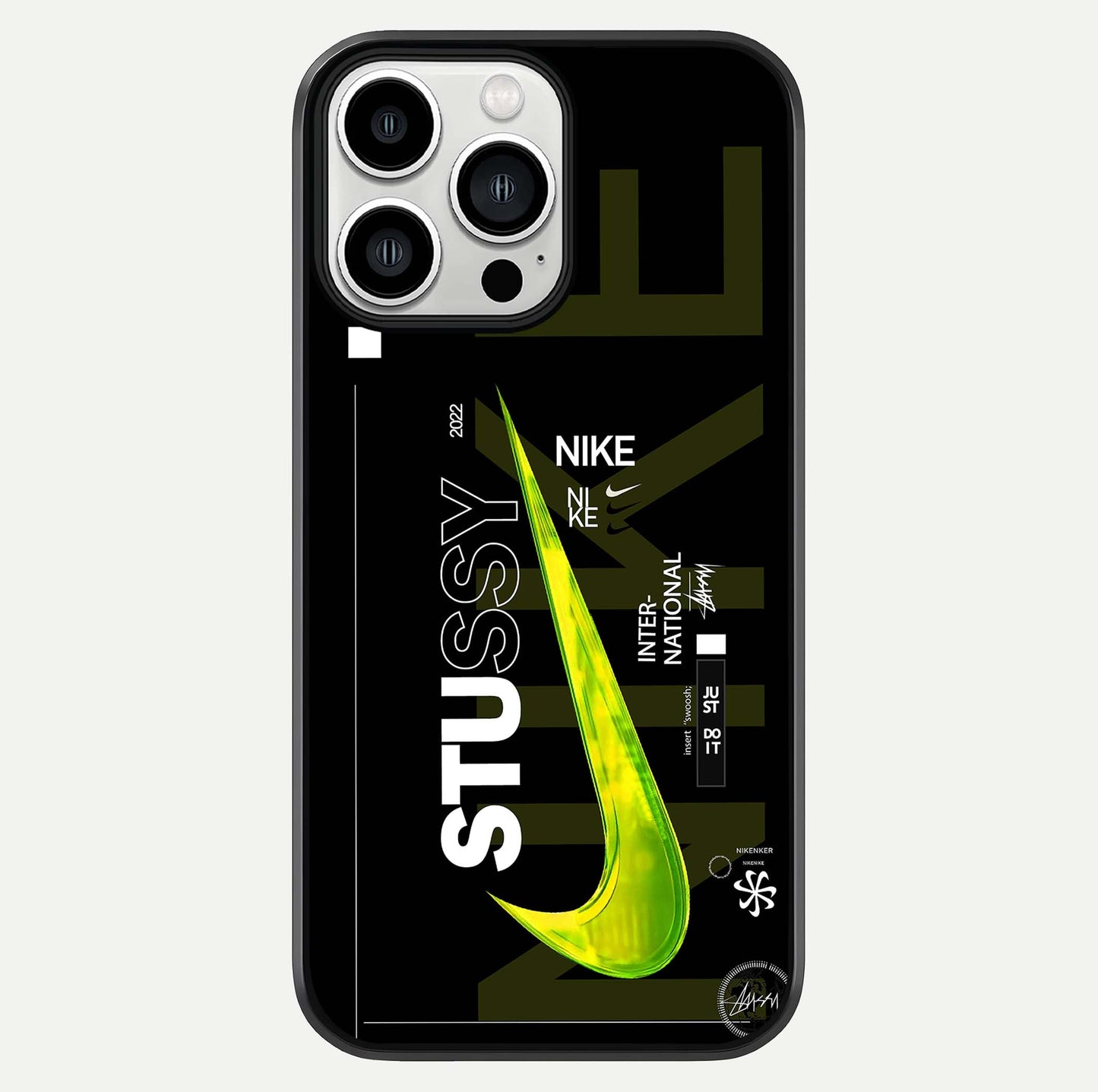 Neon Street Edition Glass Case For iPhone 13 Pro Max by Custom World