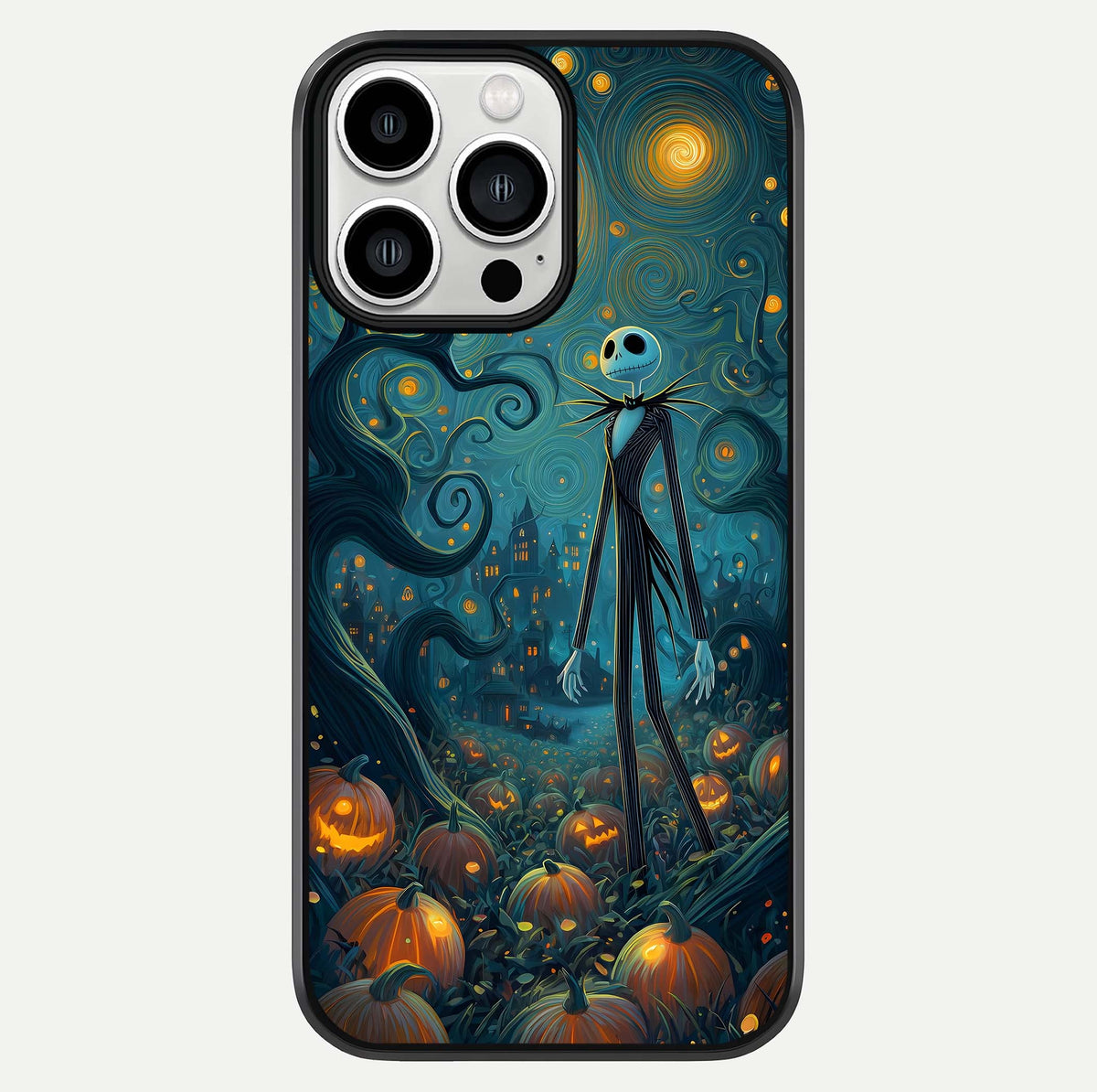 Pumpkin Moonlight Tale Glass Case For iPhone 13 Pro Max by Custom World