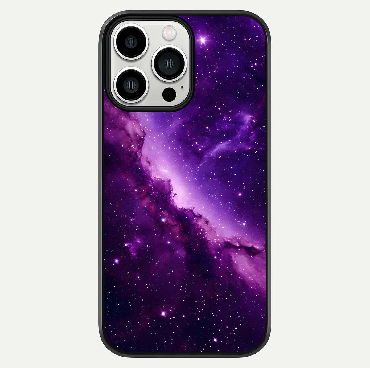 Purple Shade Sky Glass Case For iPhone 13 Pro Max by Custom World