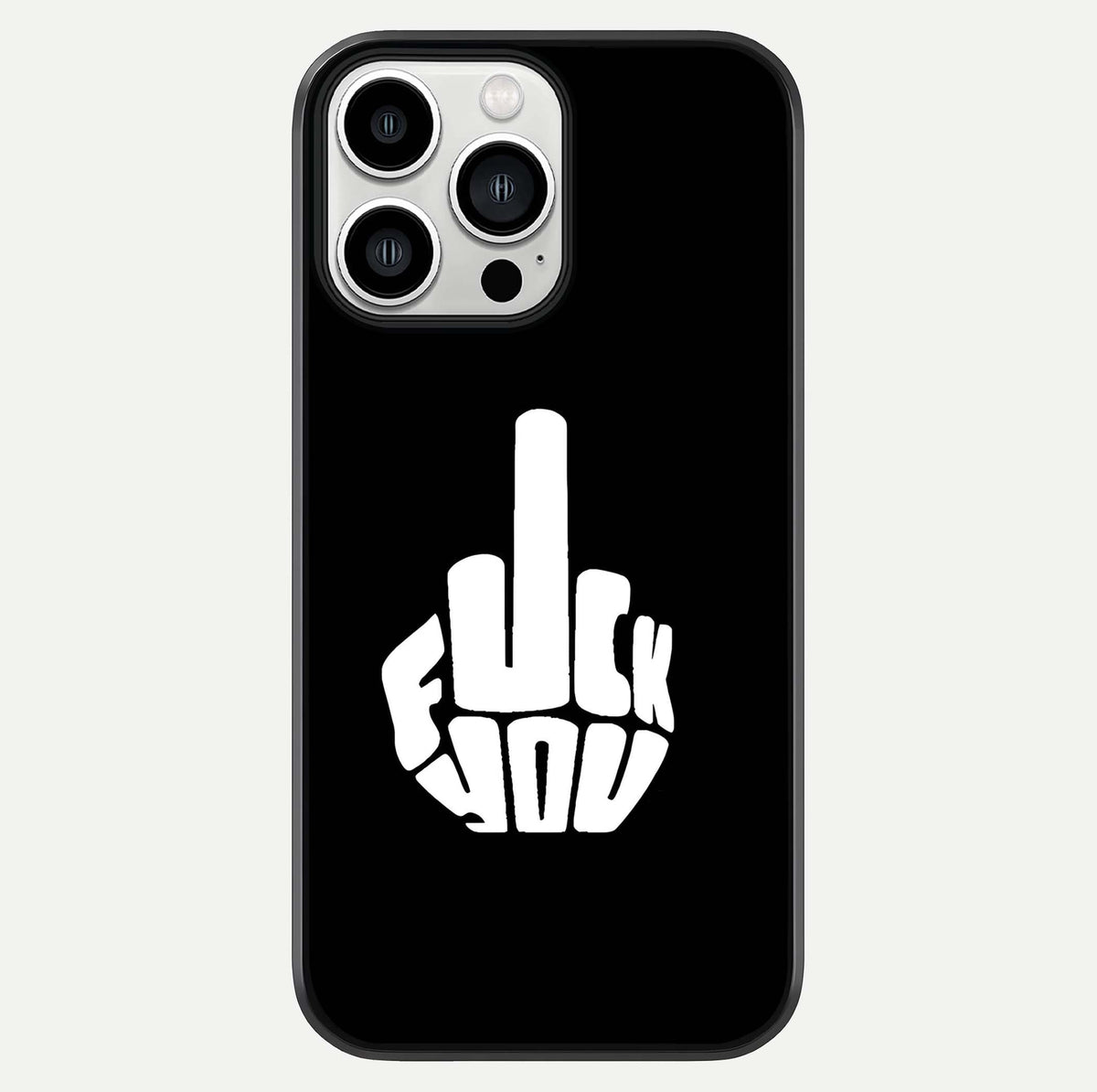 Rebel Mode On Glass Case For iPhone 13 Pro Max by Custom World