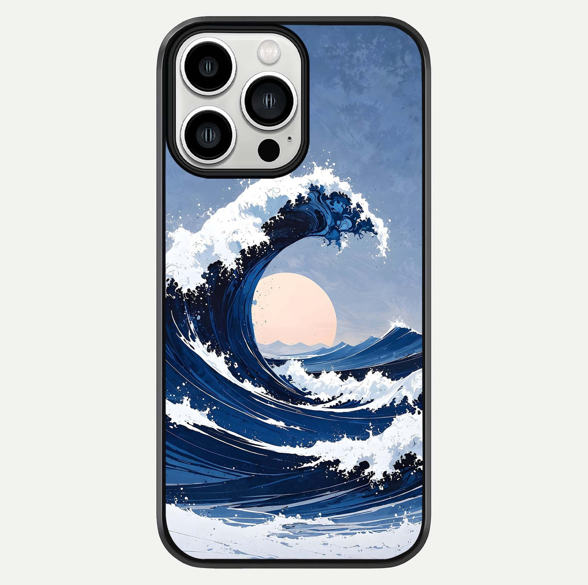 Rising Tide Power Glass Case For iPhone 13 Pro Max by Custom World