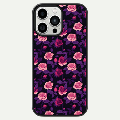 Rose Garden Twilight Glass Case For iPhone 13 Pro Max by Custom World
