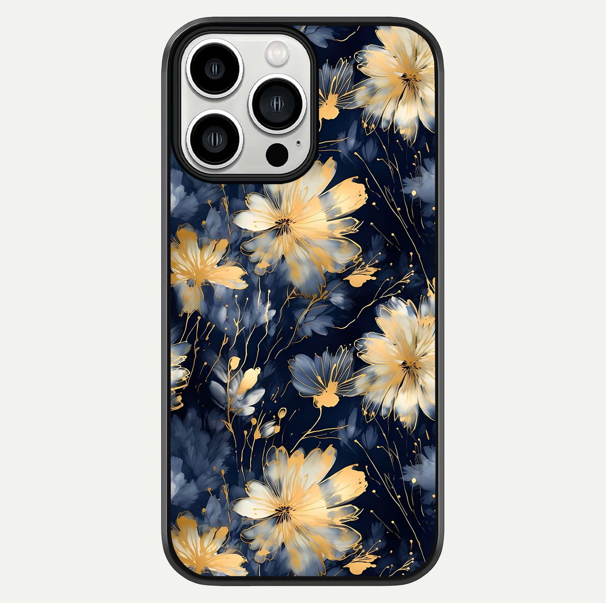 Royal Petal Dream Glass Case For iPhone 13 Pro Max by Custom World