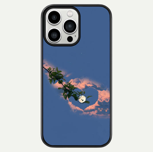 Sky Under Tree Glass Case For iPhone 13 Pro Max by Custom World