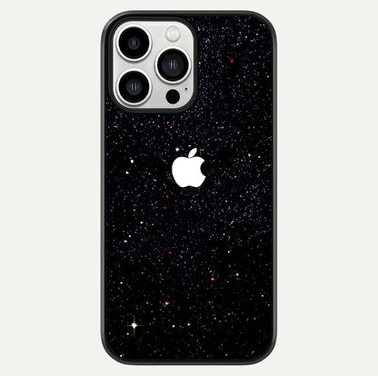 Starry Apple Galaxy Glass Case For iPhone 13 Pro Max by Custom World