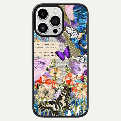 Storm Path Bloom Glass Case For iPhone 13 Pro Max by Custom World