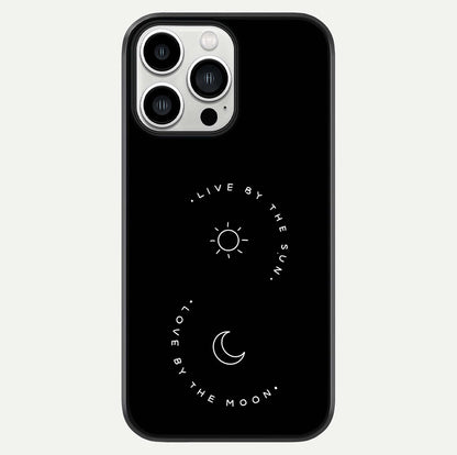 Sun Moon Balance Glass Case For iPhone 13 Pro Max by Custom World