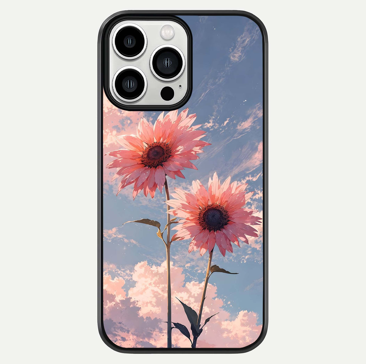 Sunlit Daisy Glow Glass Case For iPhone 13 Pro Max by Custom World