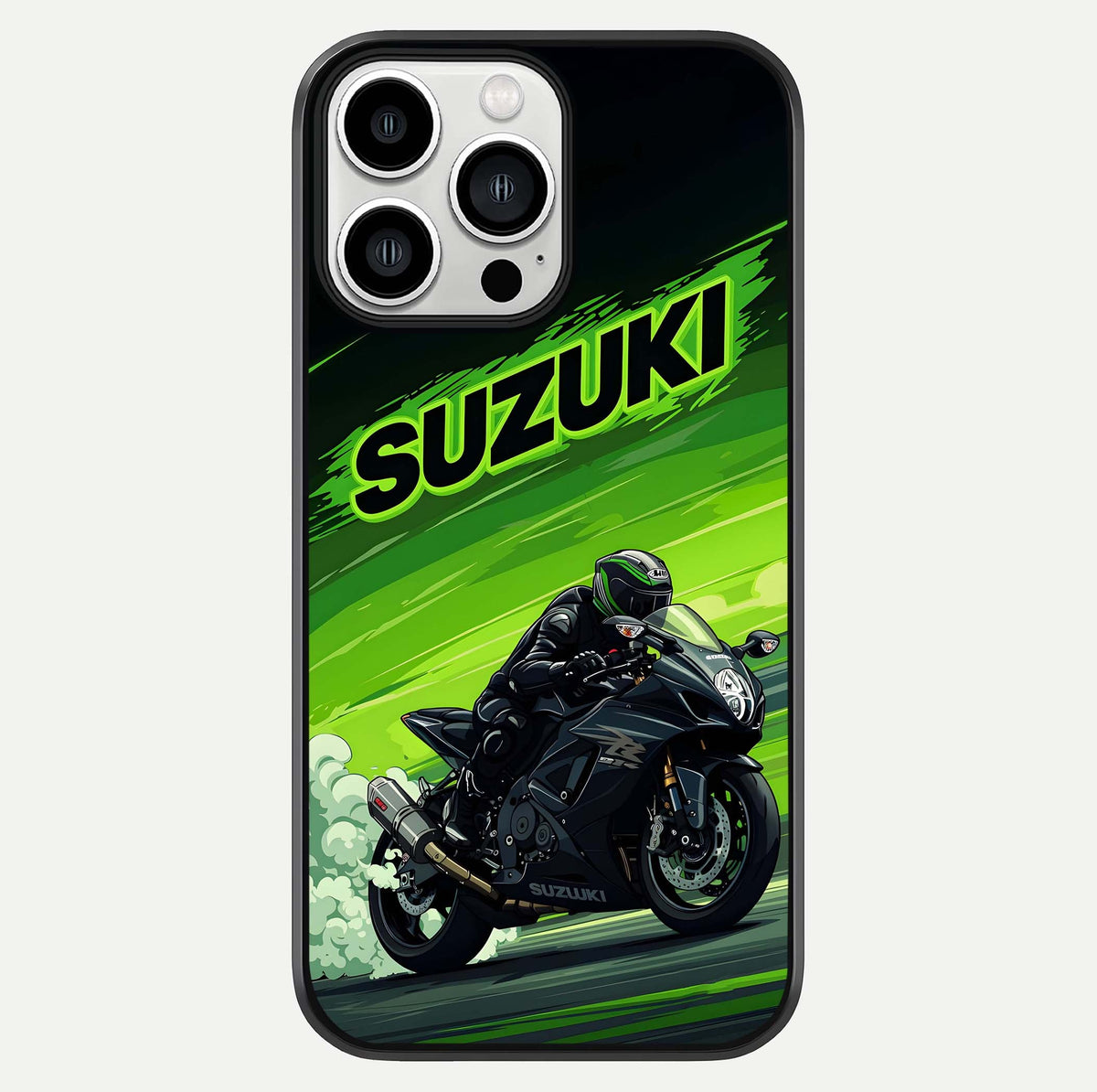 Sushi Food Pattern Glass Case For iPhone 13 Pro Max by Custom World
