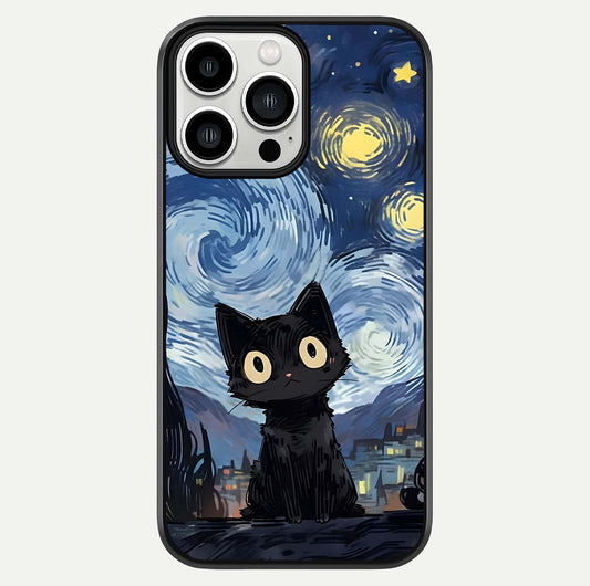 Two Cats Friends Glass Case For iPhone 13 Pro Max by Custom World
