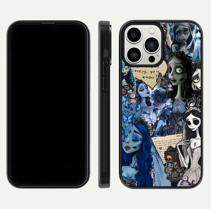 Corpse Bride Posters Glass Case for iPhone 13 Pro Max dual-view layout displaying cinematic tones and HD finish