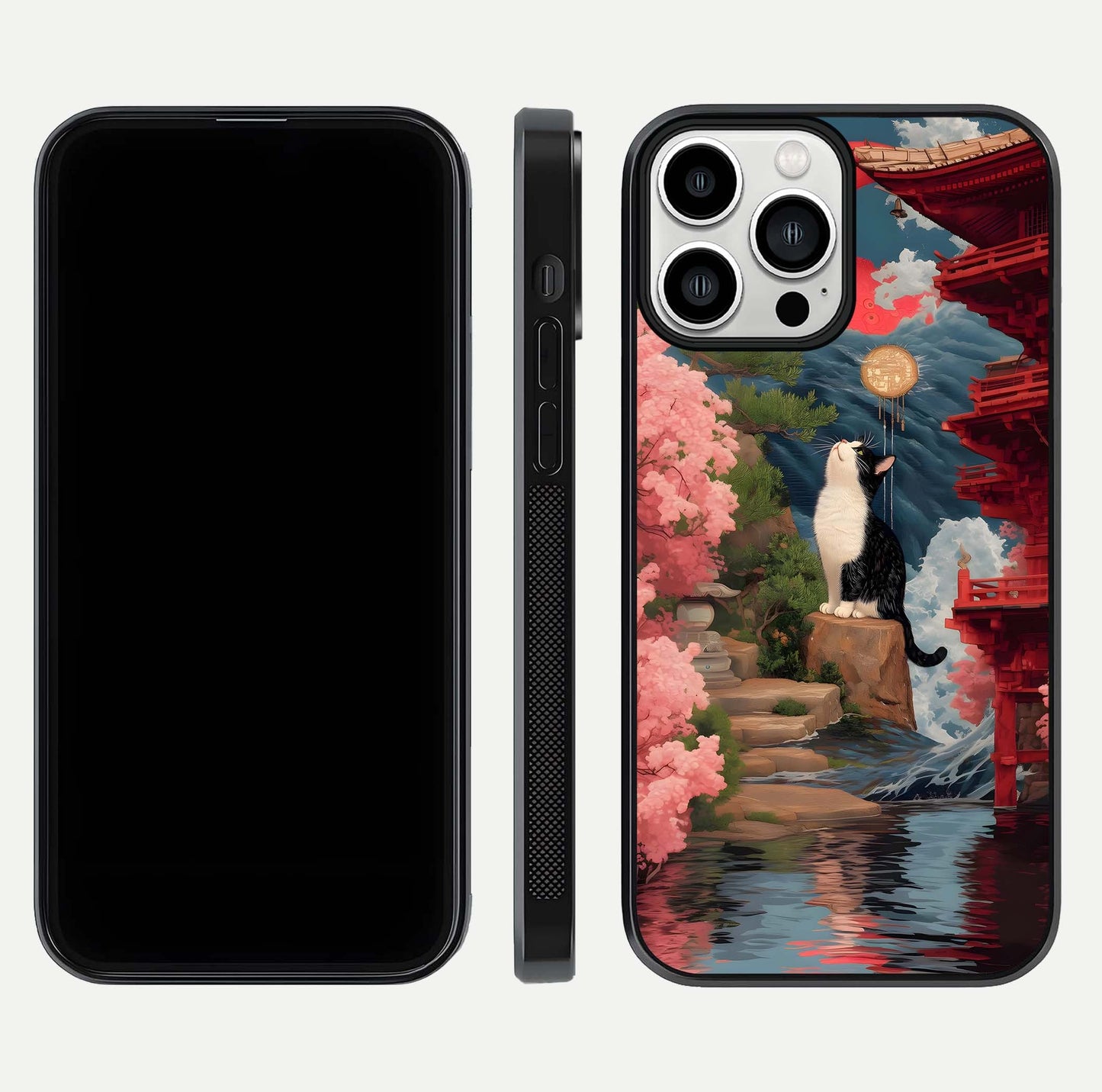 Taylor Swift Girl Glass Case for iPhone 13 Pro Max front & back layout showing clean edge and vivid print