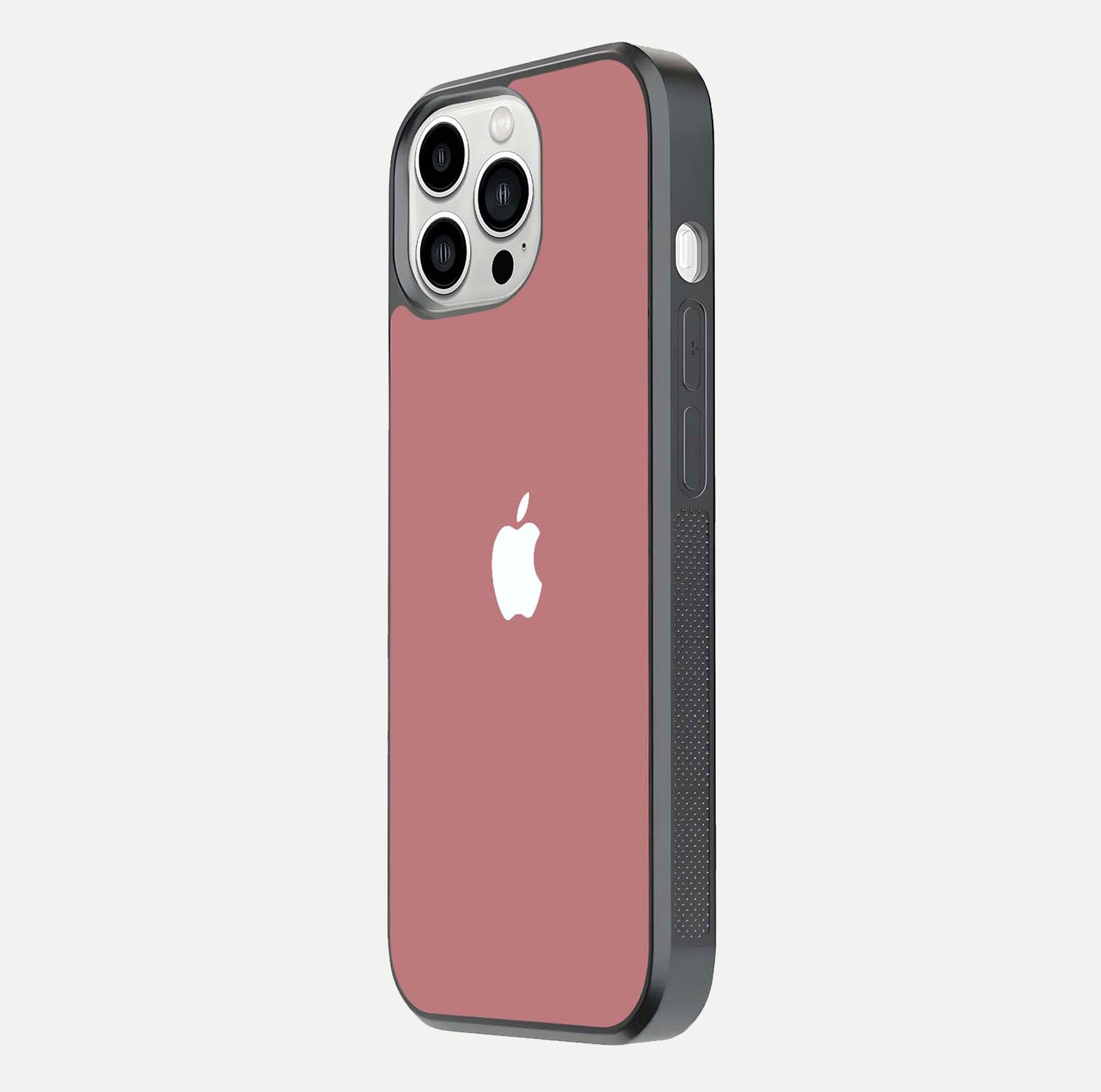 Apple Harmony Glass Case for iPhone 13 Pro Max side-angle image showing harmony design and smooth gloss edge