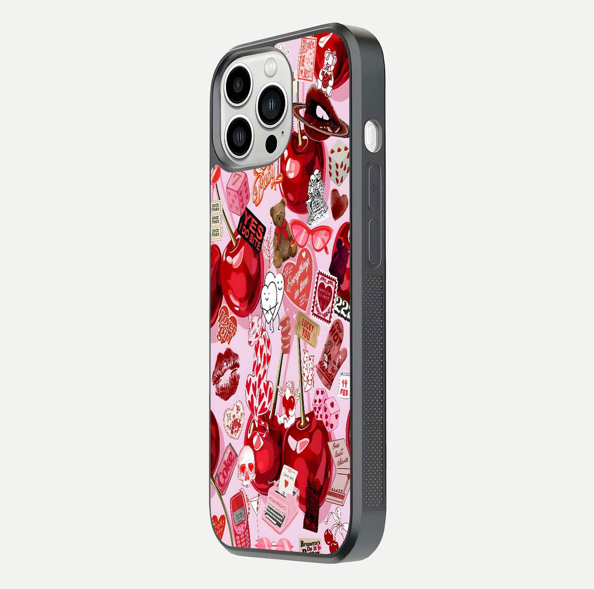 Suzuki Speed Beast Glass Case for iPhone 13 Pro Max side-angle image showing reflection, gloss, and car detailing