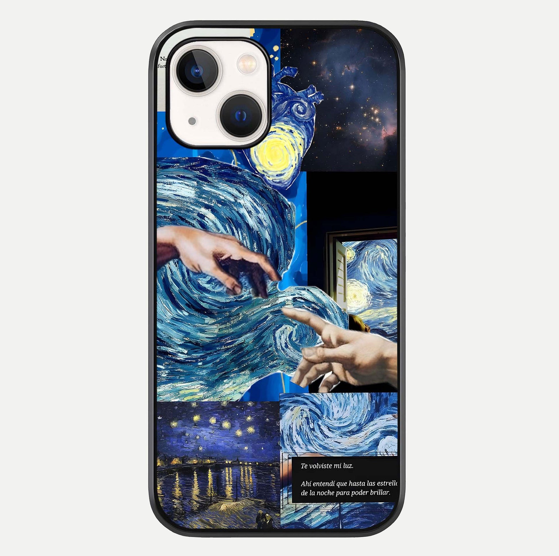 Aesthetic Vando Hands Glass Case For iPhone 16 Pro by Custom World