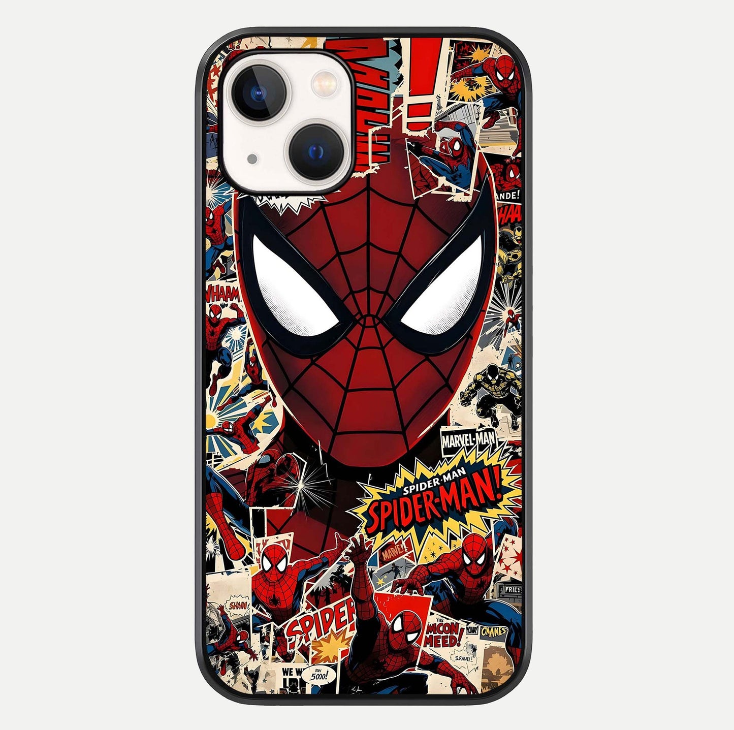 Aesthetic Wonder Spider Glass Case For iPhone 16 Pro by Custom World