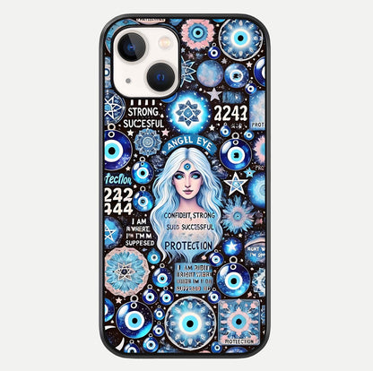 Angel Aura Shield Glass Case For iPhone 16 Pro by Custom World