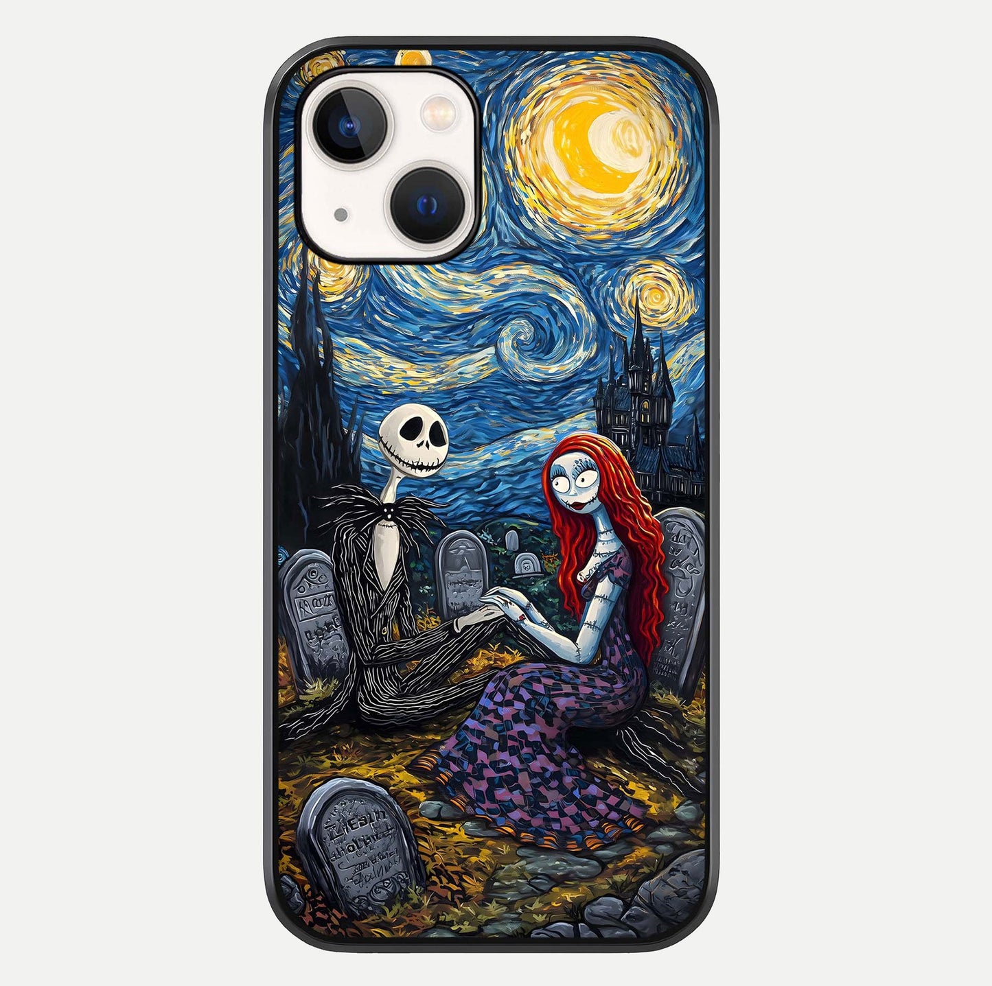 Eternal Night Love Glass Case For iPhone 14 by Custom World