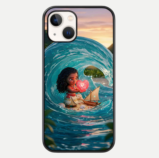 Heart of Ocean Glass Case For iPhone 14 by Custom World