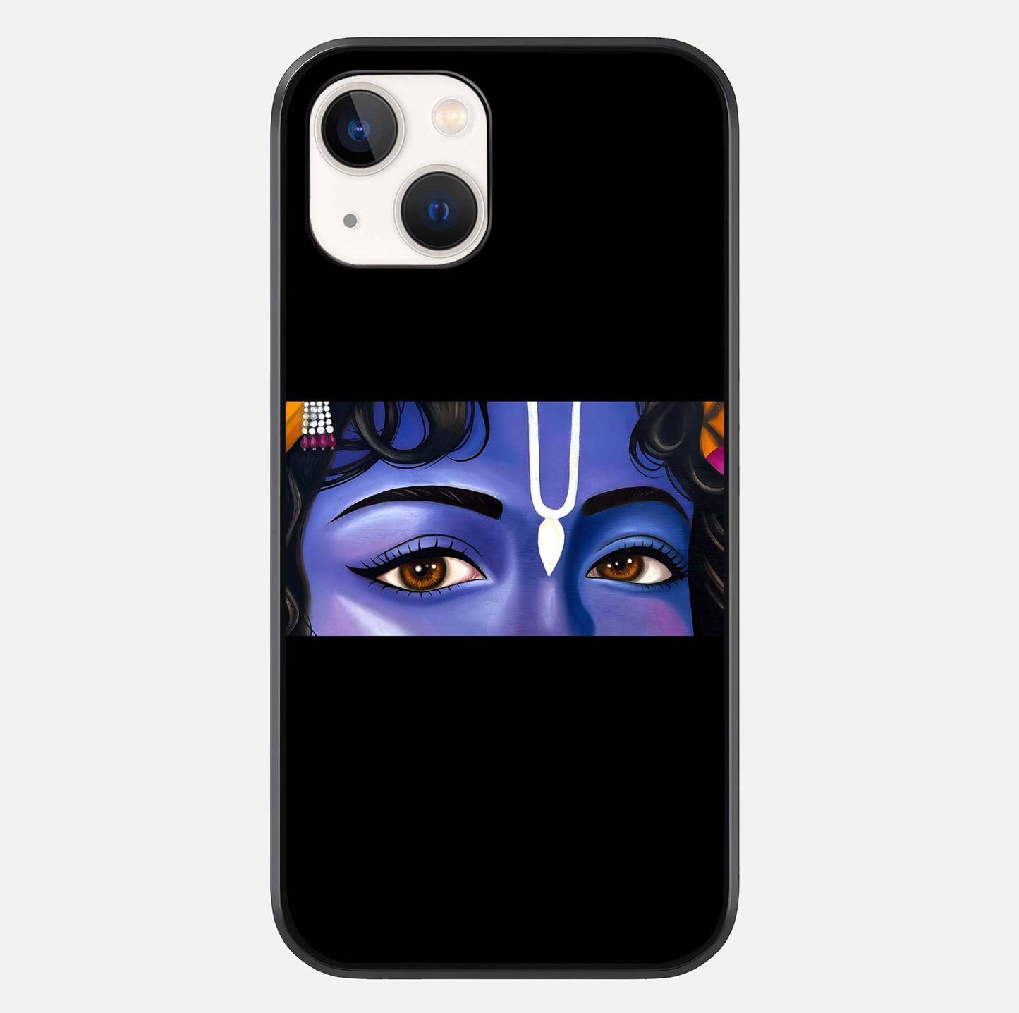 Krishna Eye Glass Case For iPhone 14 by Custom World