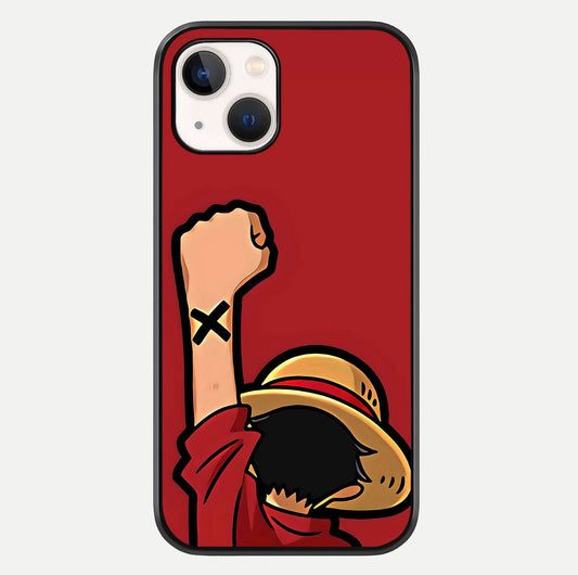 Luffy X Spirit Glass Case For iPhone 14 by Custom World