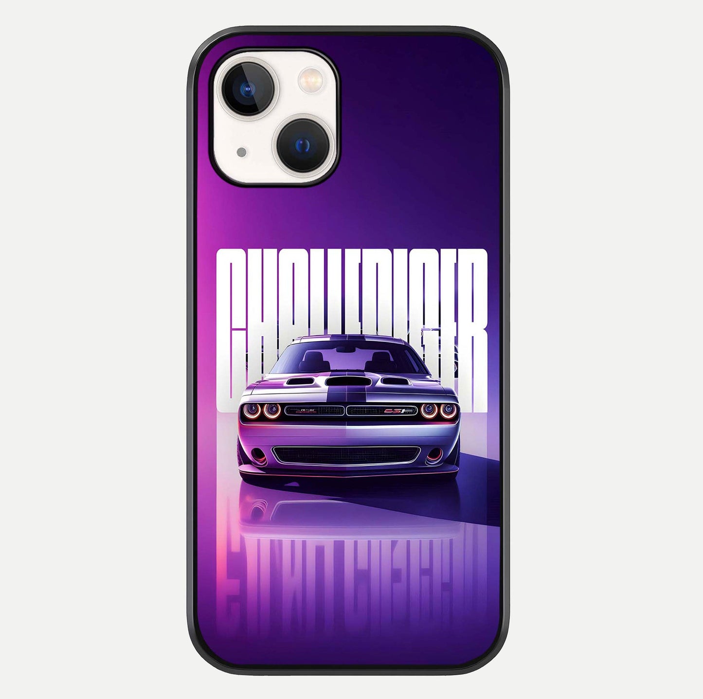 Midnight Muscle Ride Glass Case For iPhone 14 by Custom World
