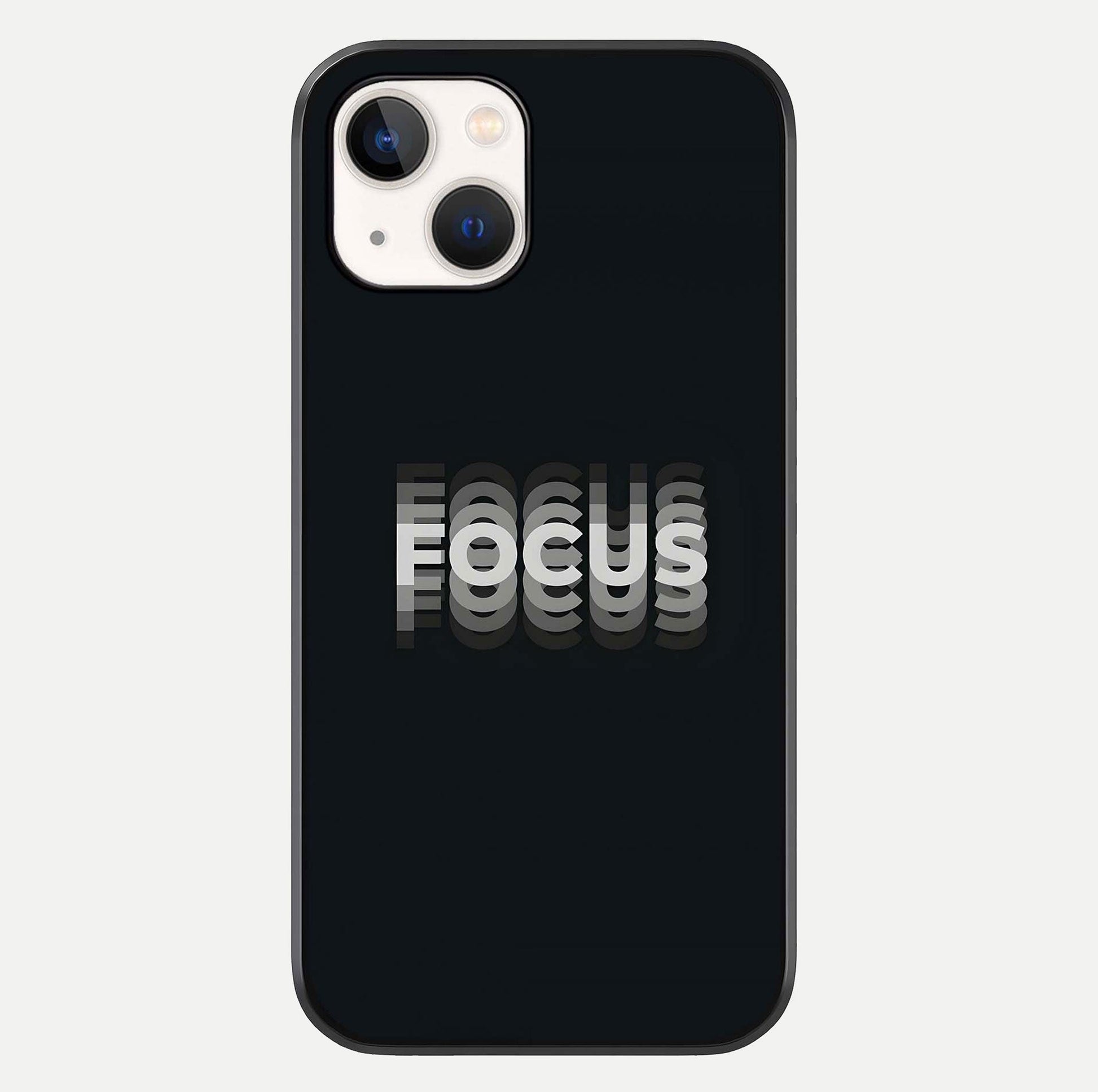 Mono Focus Vision Glass Case For iPhone 14 by Custom World