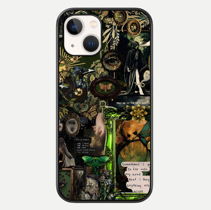 Mystic Woods Secret Glass Case For iPhone 14 by Custom World