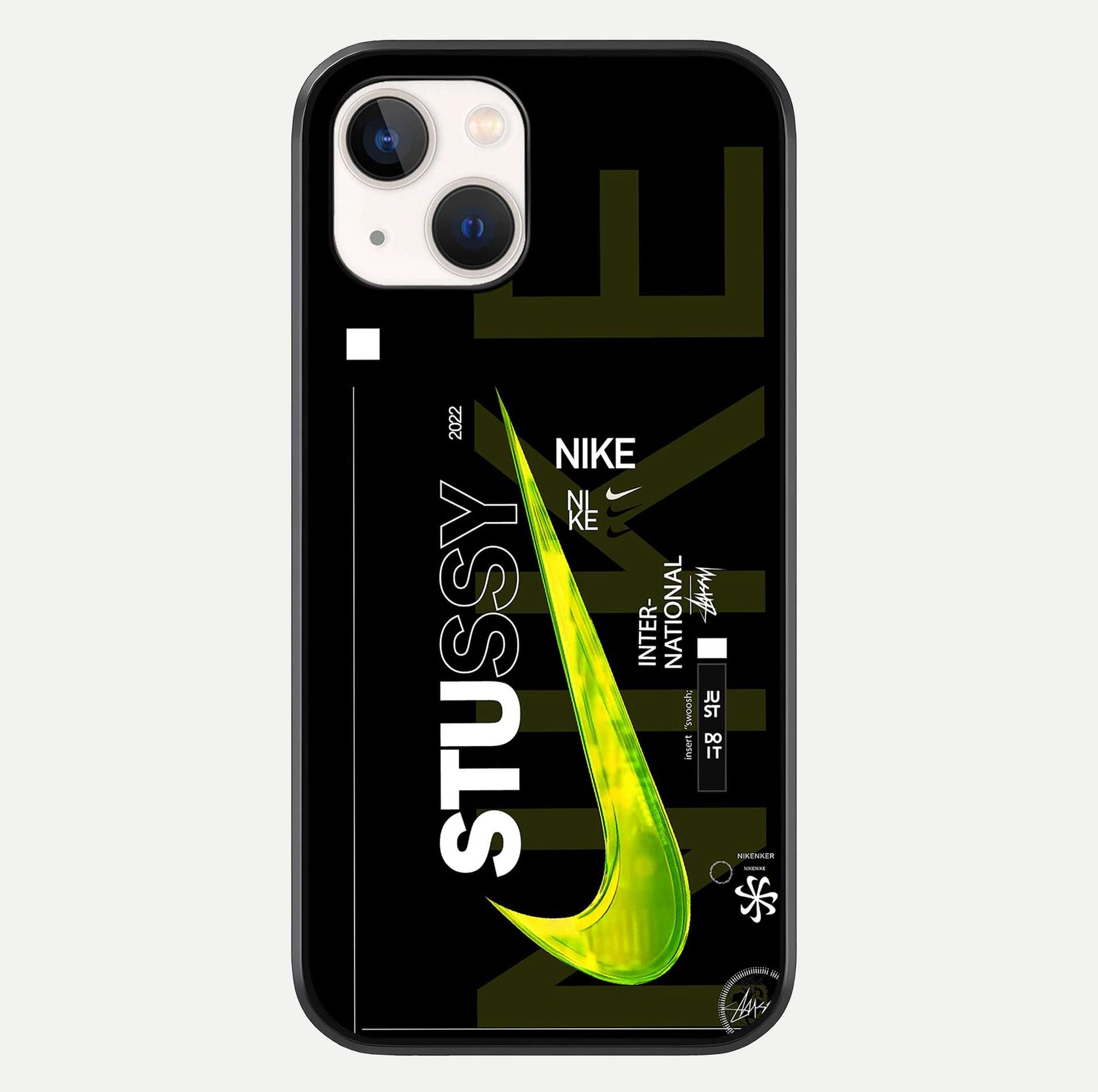 Neon Street Edition Glass Case For iPhone 14 by Custom World