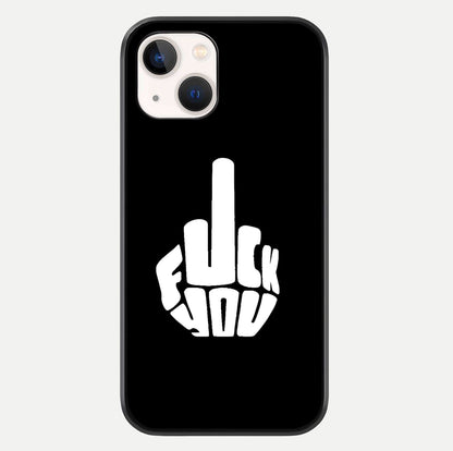 Rebel Mode On Glass Case For iPhone 14 by Custom World