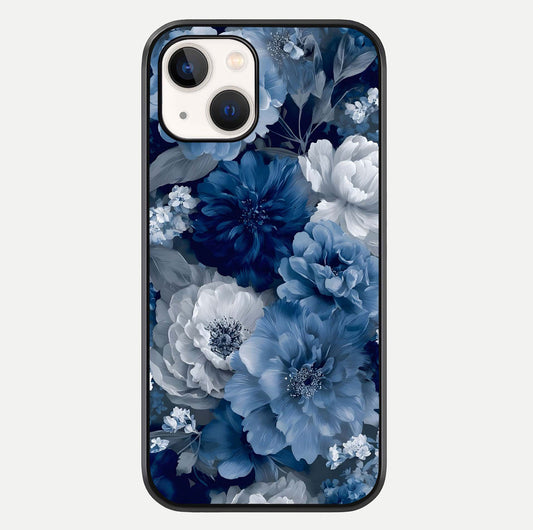 Royal Bloom Garden Glass Case For iPhone 14 by Custom World
