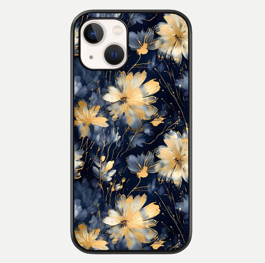 Royal Petal Dream Glass Case For iPhone 14 by Custom World