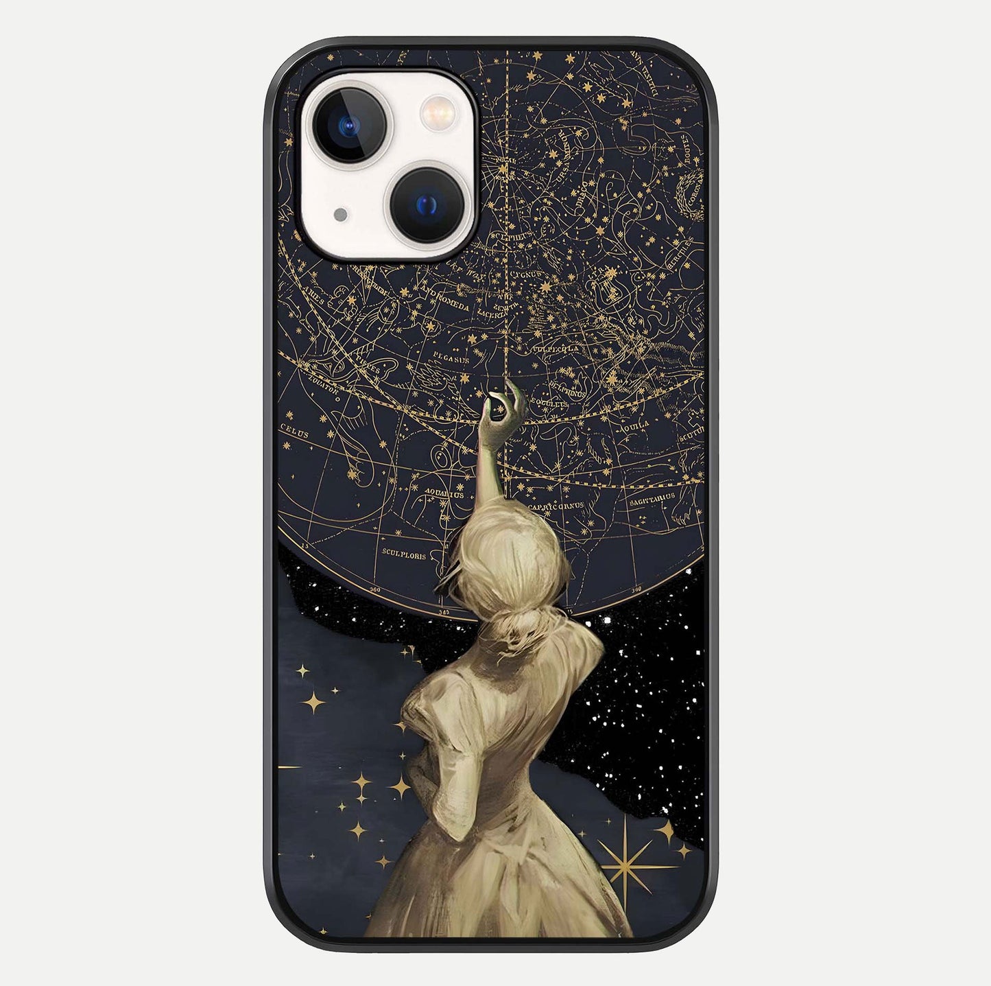 Taylor Swift Girl Glass Case For iPhone 14 by Custom World