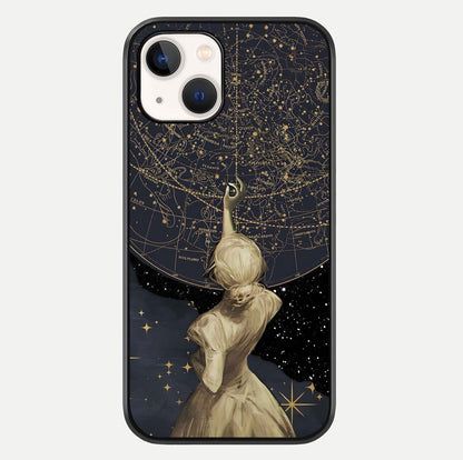 Taylor Swift Girl Glass Case For iPhone 14 by Custom World