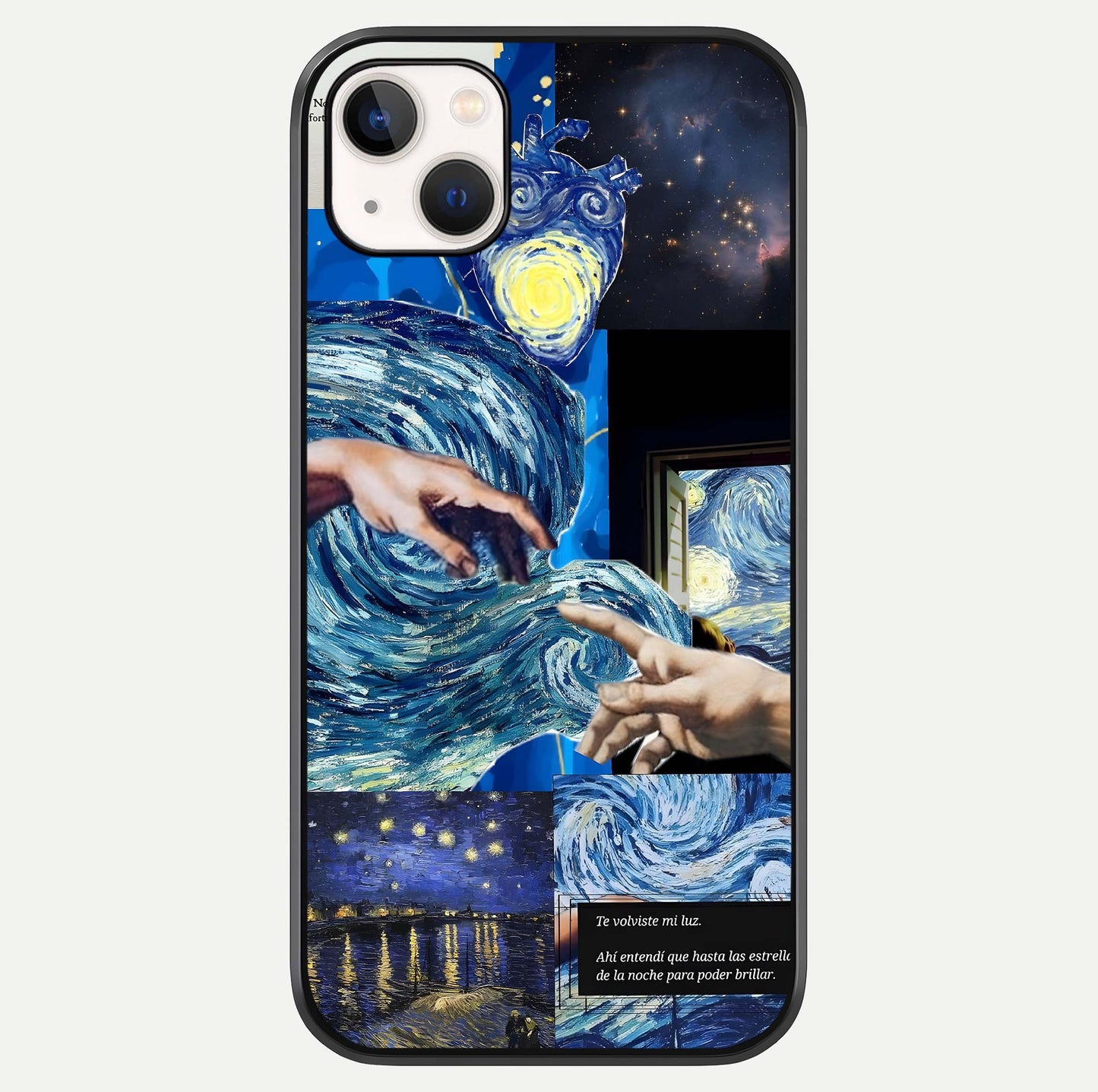 Aesthetic Vando Hands Glass Case For iPhone 16 Pro by Custom World