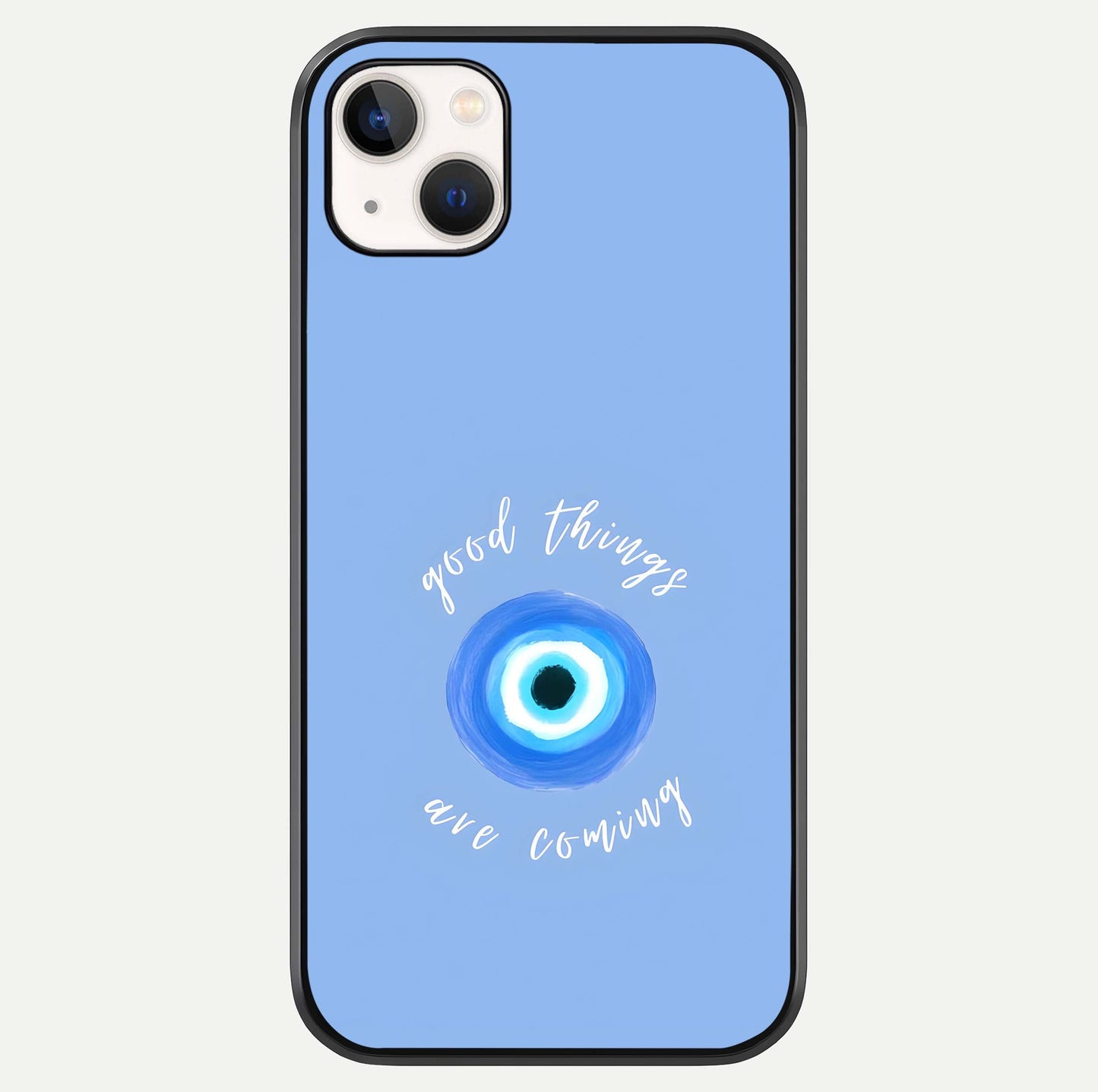 Bright Future Ahead Glass Case For iPhone 14 Plus by Custom World