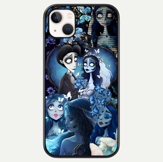 Butterfly Ghost Soul Glass Case For iPhone 14 Plus by Custom World